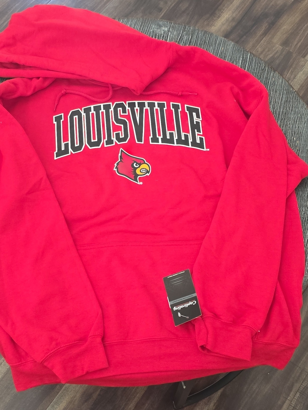 Louisville Red Hooded Sweatshirt - Unbranded